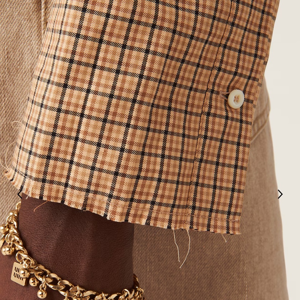 Miu miu Checked Shirt - Picture 4 of 6